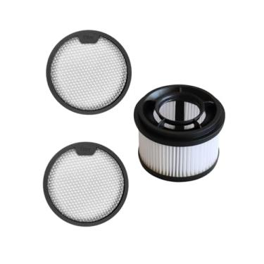 Imagem de Miloidea Kit de filtro de substituição para aspirador de pó Dreame T10 T20 T30 para XIAOMI G9 G10, acessórios de filtros de aspirador de pó laváveis e reutilizáveis -1 filtro central + 2 pré-filtro)