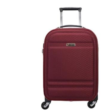 Imagem de Mala de Viagem Bordo Lansay Denver Vinho Tsa e Rodas 360º