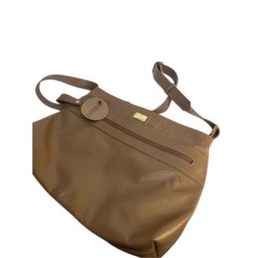 Imagem de Bolsa az - sem franja - Caprina, P, Mostarda