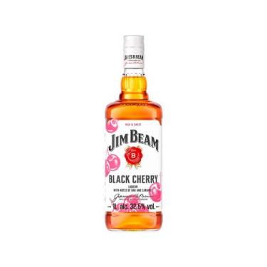 Imagem de Whisky Jim Beam Black Cherry Bourbon Americano 1L, 1L