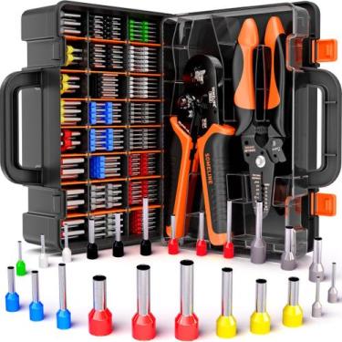 Imagem de Ferramenta de crimpagem de ponteira SOMELINE Ratchet Liers AWG24-8 com