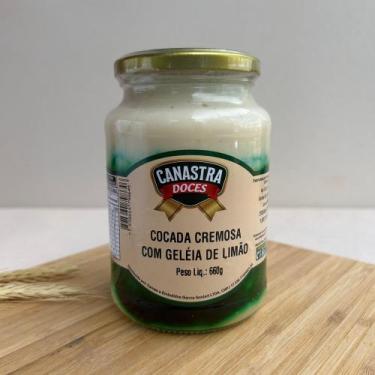Imagem de Cocada Cremosa com Geleia de Limao 660g Canastra Premium - atacarne
