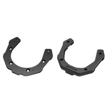 Imagem de Rhinowalk Mochila magnética de liberação rápida de 5 a 6,5 L com capacidade expansível para armazenamento de motocicleta com capa de chuva