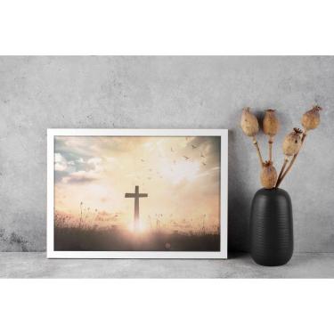 Imagem de Cruz a Luz da Esperança - 30 x 40 Baixa (vinil)