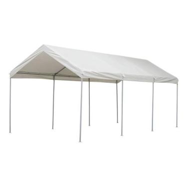 Imagem de Tenda De Aco Retangular Para Carro 275x300x600 Cm - Just Home Collecti