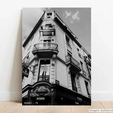 Imagem de Placa Decorativa Monumento Rennes França - TACOLADO PAPEL DE PAREDE, 1