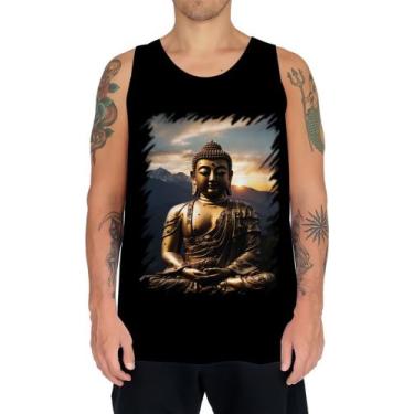 Imagem de Camiseta Regata Estátua de Buda Iluminado Religião 24 - Kasubeck Store