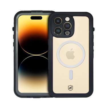 Imagem de Case Capa Capinha à Prova d'água Nautical para iPhone - Gshield, Trans