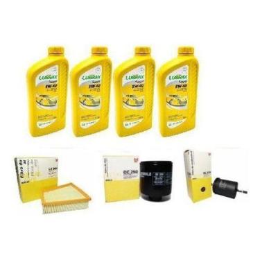 Imagem de Kit troca óleo 5w40 lubrax gol saveiro voyage 1.6 08/13 - LUBRAX / WEG
