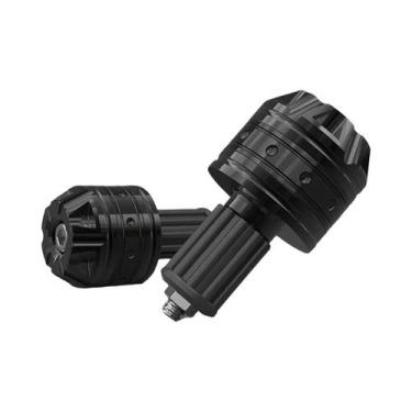 Imagem de Ponteiras De Guidão De Motocicleta Em Liga De Alumínio CNC 16-18mm, 2 