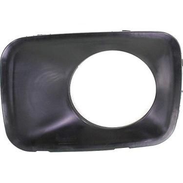 Imagem de Bisel de substituição para farol de neblina da DAT Auto Parts para Honda Pilot 09-11 lado esquerdo preto HO1038101