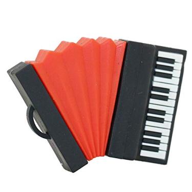 Imagem de 16 GB Vermelho Acordeão Modelo Pen Drive USB Flash Drive USB Pen Drive USB Pen Drive Pen Drive Flash Disk U Disk Memory Stick