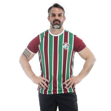 Imagem de Camisa Braziline Fluminense Epoch Vermelho e Verde - Masculino-Masculino