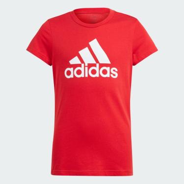 Imagem de Camiseta Infantil Adidas Algodão Essentials Big Logo Feminina-Feminino