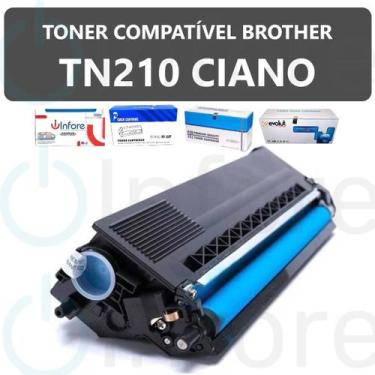 Imagem de Toner Tn210 Ciano Para  Hl3040cn Mfc9010cn Mfc9320cw Hl8070 C - Premiu