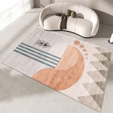 Imagem de Tapetes para sala de estar, decoração moderna para casa, tapetes para quarto, cabeceira, tapete leve, luxuoso, tatami, flanela, 5.200 x 300 cm, 78,7 x 118 pol.