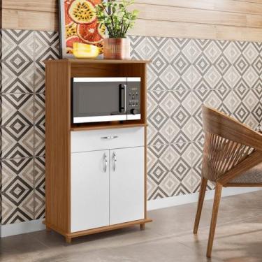 Imagem de Balcão Multuso para Forno e Microondas 2 Portas Nt 3070 - Notável Móve