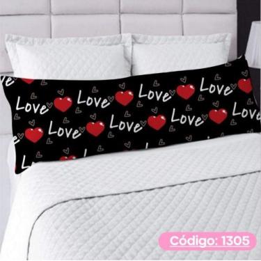 Imagem de Capa De Travesseiro Corpo Fronha Xuxão  Ziper Personalizado 1.25x0.45c