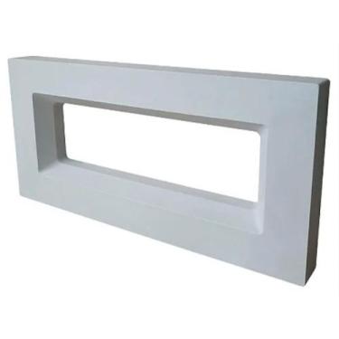 Imagem de Molde Cobogó Abs 1,5mm Furo Retangular 40x20x3,5cm - farias