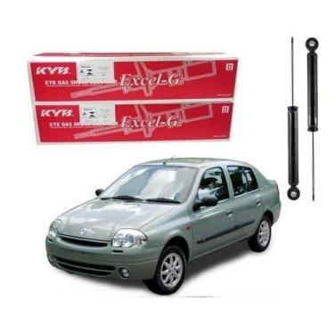 Imagem de Par Amortecedor Traseiro Clio Sedan 1.0 1.6 1998 A 2002 - Kayaba