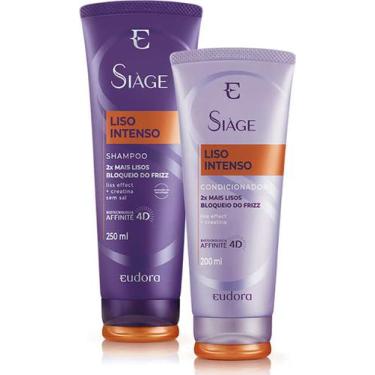 Imagem de Kit Siàge Liso Intenso Shampoo + Condicionador - Eudora