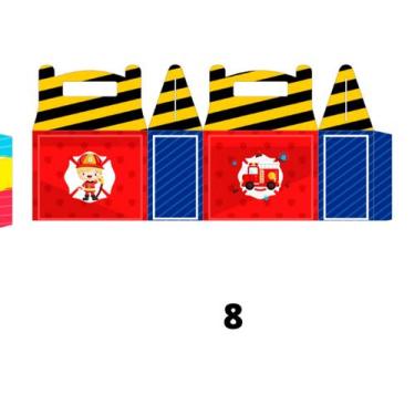 Imagem de 20 Caixas Milk Caixinha Lembrancinha Aniversário Tema - IMPRESSÕES PAP