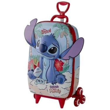 Imagem de Mochila Infantil com Rodinha STITCH Praia - Maxtoy