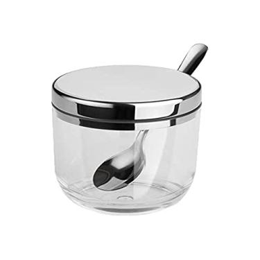 Imagem de Açucareiro de Aço Inox e Acrílico com Colher Vision Forma