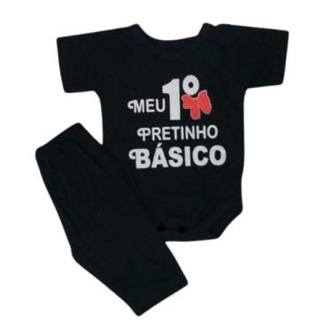 Imagem de Body personagem para Mesversário Bebê Menino ou Menina - Duda Baby Sho