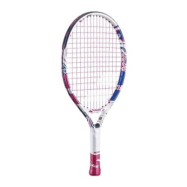 Imagem de Raquete De Tênis Babolat B-fly Junior 17 Branca e Rosa