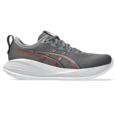 Imagem de ASICS Tênis de corrida masculino Gel-Cumulus 27, Carbono/Nova Orange, 45