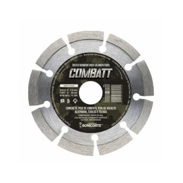 Imagem de Disco Corte Diamantado Segmentado 20x110mm Combatt Bomcorte