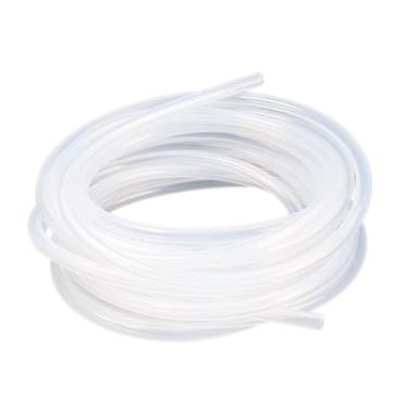 Imagem de Kwweeoo Mangueira de silicone transparente, mangueira de silicone, mangueira dispensadora de água, mangueira horizontal, OD 9 mm, ID4 mm, espessura da parede 2,5 mm, comprimento 20 metros