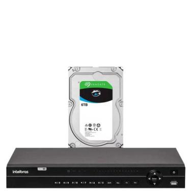 Imagem de Dvr Intelbras 32 Canais Mhdx 1232 Com Hd De 6tb Instalado