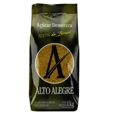 Imagem de Açúcar Demerara Alto Alegre 1kg | Natural e Levemente Refinado | Sem Aditivos | Ideal para Café, Receitas e Bebidas Saudáveis