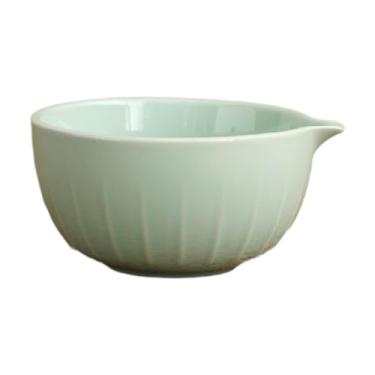 Imagem de Ioensy Tigelas de mistura Matcha Bowl para bater Matcha Chawan, xícara de chá japonesa feita à mão para presente de amantes, Verde