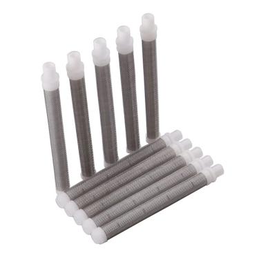 Imagem de Airless SJG Filtro Para Pistola De Pulverização Sem Ar Látex 60 Mesh, 10 Pacotes, Tipo Push-On, Acessórios Substituição Alta Pressão