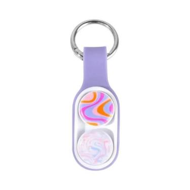 Imagem de Colorido Elástico PopPuck Hand Spinner Ímã Brinquedo Descompressão Fid