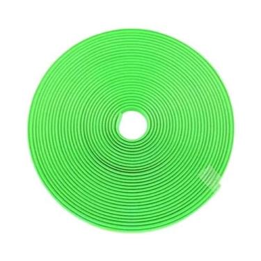 Imagem de Protetor de Aro de Carro Universal 8m - Adesivos de Borracha para Roda