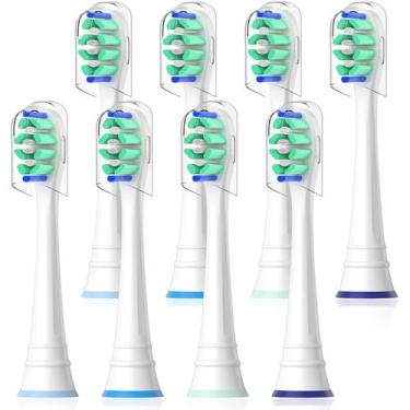 Imagem de Cabeças de escova de dentes de reposição Cusnikelo para escova de dent