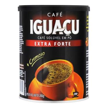 Imagem de Cafe instantaneo Iguacu Soluvel em po extraforte 200g - Iguaçu