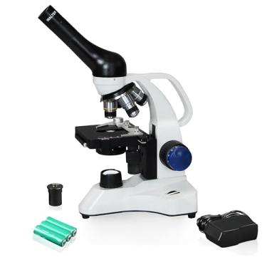 Imagem de Vision Scientific Microscópio Sem Fio Led Vme0006-100-Rc-E2, Ampliação De 40-2000X, Iluminação Com Controle Intensidade Luz, Condensador Abbe 1,25 Na, Estágio Mecânico Integrado