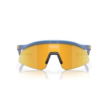 Imagem de Óculos de Sol Oakley Hydra 0OO9229 922918 Tam 37 / Azul - Lentes Prizm 24K