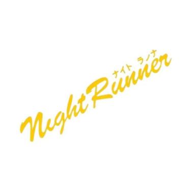 Imagem de Adesivos De Vinil Para Carro Night Runner Letter, Para Janela, Para-br
