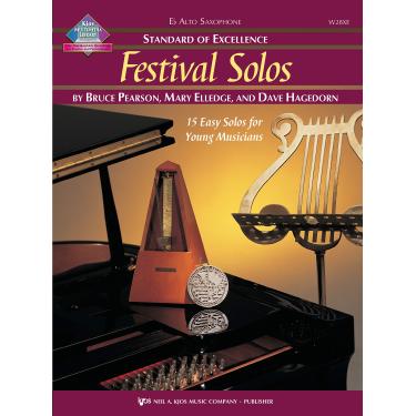 Imagem de W28XE - Standard of Excellence - Festival Solos Book/CD - Alto Saxophone