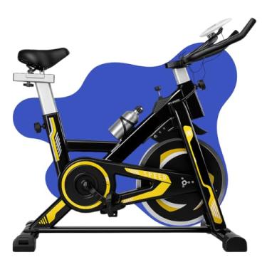Imagem de Bicicleta Ergométrica Spinning Mecânica Profissional 13kg Inércia Suporta até 150kg e Usuário até 2m