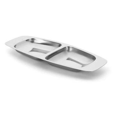Imagem de Petisqueira Inox Com Divisória Neo Forma