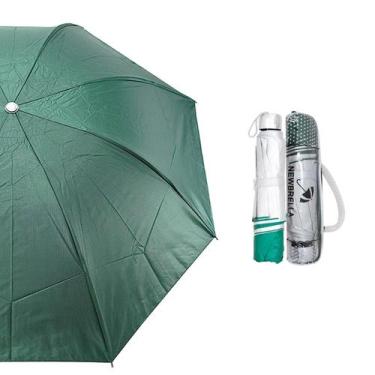 Imagem de Guarda Chuva Sombrinha Com Proteção Solar UV Resistente Contra Vento  