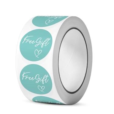 Imagem de Adesivo de negócios, 500 etiquetas, adesivos para presentes de pequenas empresas, aniversários, casamentos, brindes, chás de panela