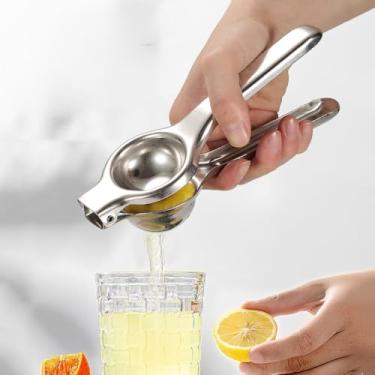 Imagem de Espremedor manual, ferramenta de suco de aço inoxidável para prensar frutas